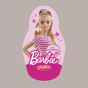 3 Pz Corpo Cavo 80g Cioccolato al Latte Barbie con Sorprese Dolfin [81f38882]