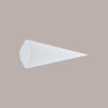 20 Pz Busta Cono Carta Grafica Seta Bianco Ideale per Confetti e Riso Sposi H190mm [e4a8d350]
