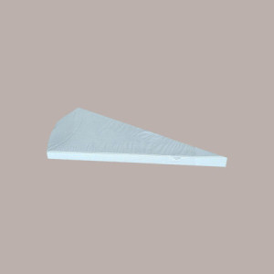 20 Pz Busta Cono Carta Grafica Seta Bianco Ideale per Confetti e Riso Sposi H190mm [ee085d6c]