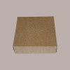 5 pz Scatola Trasparente Porta Uovo Cioccolato Pasqua Fondo Carta Avana Nature 150x150H200mm [96843225]