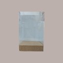 5 pz Scatola Trasparente Porta Uovo Cioccolato Pasqua Fondo Carta Avana Nature 180x180H300mm [b0360dbb]