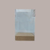 5 pz Scatola Trasparente Porta Uovo Cioccolato Pasqua Fondo Carta Avana Nature 250x250H500mm [3a104d8f]