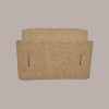 5 pz Scatola Trasparente Porta Uovo Cioccolato Pasqua Fondo Carta Avana Nature 250x250H500mm [517b8898]
