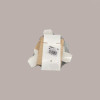 20 Pz Piccola Scatola Esagonale in Carta Avana Nature con Divisorio Ideale per Confetti 80x55 mm [063b67a4]