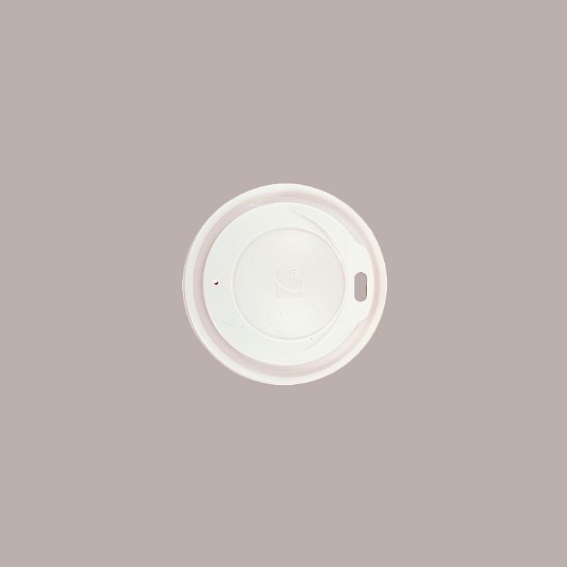100 Pz Coperchio Beccuccio Bianco Dm90mm Bicchieri BT35 42 55 [0c154db9]