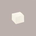 20 Pz Piccola Scatola Pieghevole in Cartoncino Seta Bianco ideale per Confetti Piccoli Regali 50x50H35mm [02e68e3c]