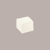20 Pz Piccola Scatola Pieghevole in Cartoncino Seta Bianco ideale per Confetti Piccoli Regali 50x50H35mm [02e68e3c]