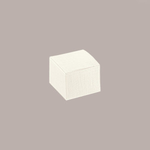 20 Pz Piccola Scatola Pieghevole in Cartoncino Seta Bianco ideale per Confetti Piccoli 100x100H100mm [2e6259e6]