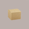 20 Pz Piccola Scatola Pieghevole in Cartoncino Avana ideale per Confetti Piccoli Regali 140x140H140mm [9ff3f5ea]