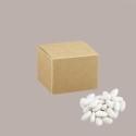 20 Pz Piccola Scatola Pieghevole in Cartoncino Avana ideale per Confetti Piccoli Regali 140x140H140mm [f1c877e3]