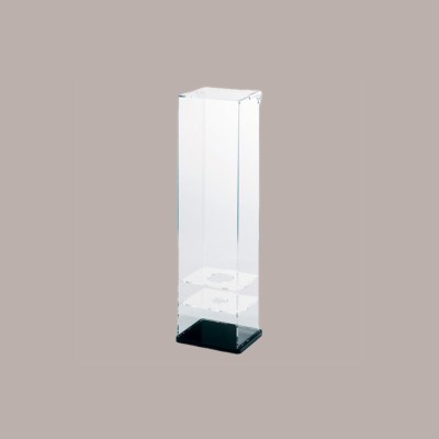 Porta Coni Cialde Cialdoni per Gelato in Plexiglass 1 lato aperto Finiture Nere [55176922]