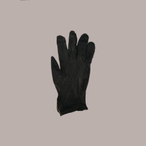 100 Pezzi Scatola Guanti Nitrile Black Senza Polvere Misura M gr 3,6 [f31fa206]