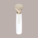 1 Pz Spatola Gelato in Acciaio con Manico Ergonomico Bianco 26cm [df726e3f]