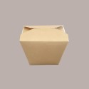 50 Pz Box Carta Alimenti Mini Asporto Foodbox Avana 85x65H90mm [7459142b]