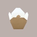 50 Pz Box Carta Alimenti Mini Asporto Foodbox Avana 85x65H90mm [44b68e6f]
