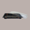 50 Pz Contenitore Nero Pet Sushi Sashimi + Coperchio 225x95H50 [af1dca87]