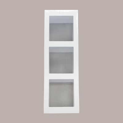 Stampo in Plastica 3 Monodosi per Biscotto Maxigel 70x100 mm [23ab802a]