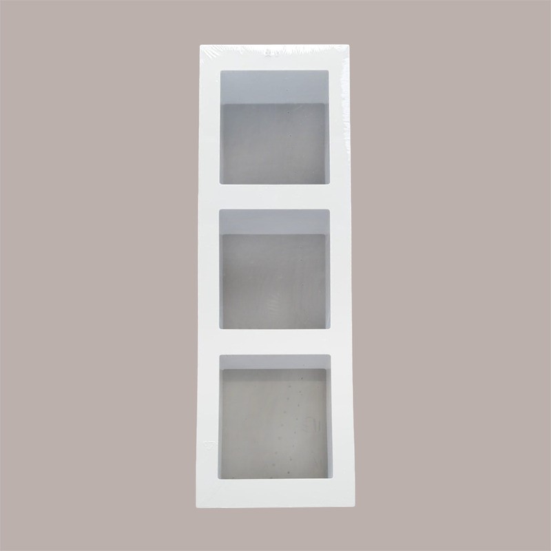Stampo in Plastica 3 Monodosi per Biscotto Maxigel 70x100 mm [23ab802a]