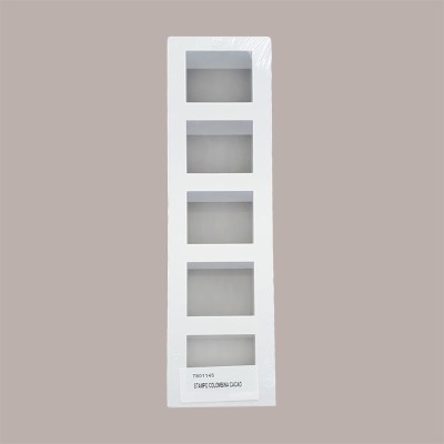 Stampo in Plastica 5 Monodosi per Biscotto Colombina 55x62 mm [b666d4fd]