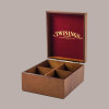 Scatola Legno 4 Scomparti + 40 Filtri Infusi Assortiti Twinings [7c5fab82]