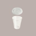 50 Pz Bicchiere PLA BIO 250cc con Coperchio Piatto Taglio Croce [e07bf7ce]