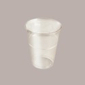 50 Bicchiere PLA BIO 500cc con Coperchio Piatto Taglio Croce [b1b0c4b0]