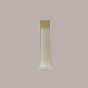 Scatola Porta Cioccolatini Quadretto in Carta Seta Bianco 240x50H30mm 10 pezzi [b6efb11a]