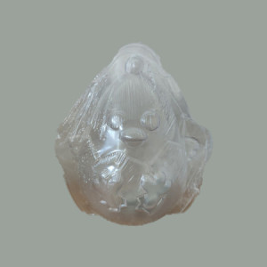1 Kit Stampo in Plastica 3D Uovo di Pulcino al Cioccolato da 460g [b44179a6]
