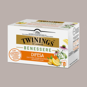 18 Filtri Tisana Infuso Benessere Difesa con Vitamina C Twinings [ed5e1cc4]
