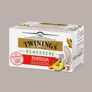 18 Filtri Tisana Infuso Benessere Energia con Vitamina B6 Twinings [d6af02bc]