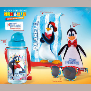 30 Pz (1260 Ml) Polaretti Ghiaccioli Fruit Pronti da Gelare con Sorpresa Telo Mare Sun&Fun Edizione Limitata Dolfin [08bc3406]