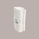 100 Pz Monoporzione Vassoietto Foglia Finger Food in Polpa di Cellulosa Bio 95x60x12 mm [b89d2a63]
