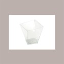 60 Pz Monoporzione Bijoux Quadrato Finger Food Plastica Trasparente 60cc [152a6ae4]