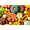 250 Pz Bicchiere Coppetta Gelato Carta 80cc Piccola Grafica Fruits&Stripes Arancio [1f5392cf]