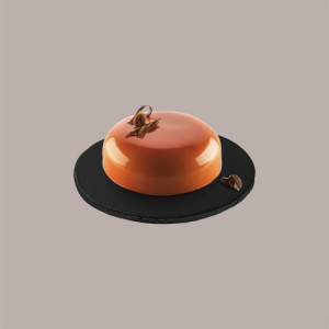 3 Pz Sottotorta Tondo Alto Ideale per Cake Design in Cartoncino Rigido Nero Dm 20H1 cm [e3d2b17a]