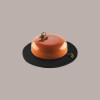 2 Pz Sottotorta Tondo Alto Ideale per Cake Design in Cartoncino Rigido Nero Dm 40H1 cm [3174f103]