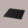 2 Pz Sottotorta Quadrato Alto Ideale per Cake Design in Cartoncino Rigido Nero 45x45 cm [bade4520]