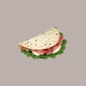 Porta Crepes Piadina RIPIEGABILE Carta Alimentare Asporto 100 pezzi [e712d5a2]