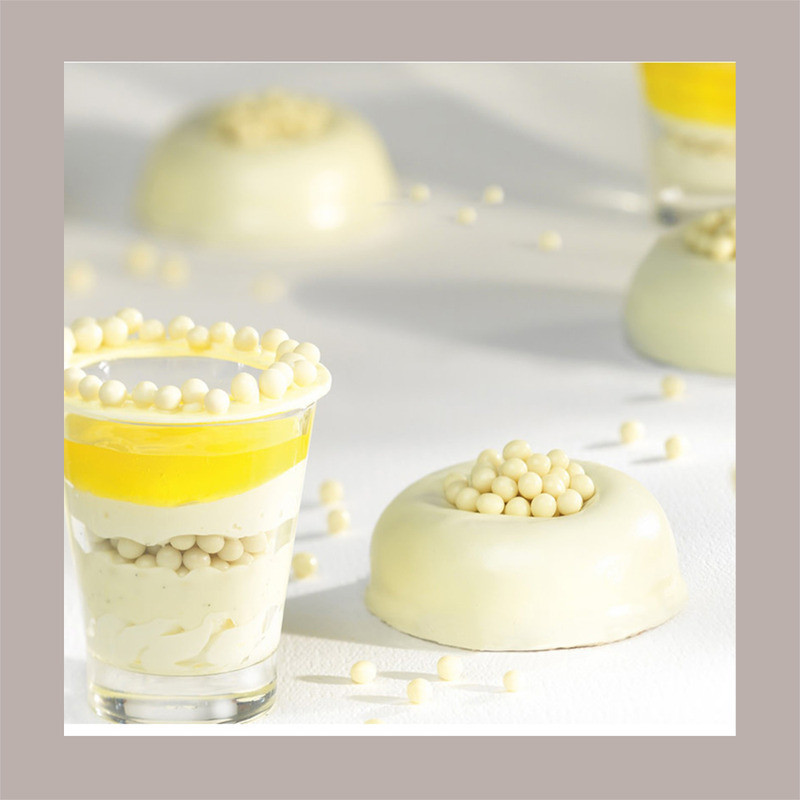 Cerealini Ricoperti con Cioccolato Bianco Crispearls White CALLEBAUT 800 gr [df7c47c5]