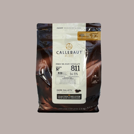 2,5 Kg Cioccolato Fondente di Copertura 811 in Bottoni Callebaut [cd7ca8c8]
