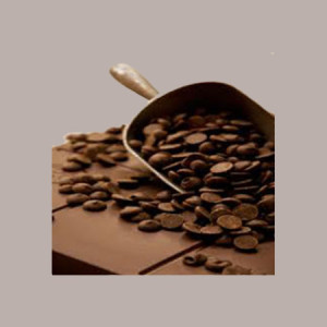 2,5 Kg Cioccolato Fondente di Copertura 811 in Bottoni Callebaut [e26d4321]