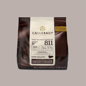 400 gr Cioccolato Fondente di Copertura 811 in Bottoni Callebaut [45d8dea7]