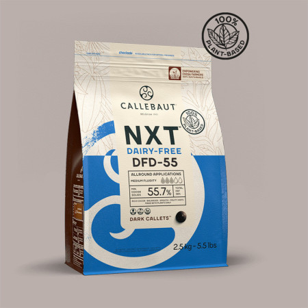 2,5 Kg Cioccolato Fondente Senza Derivati Latte NXT in Bottoni Callebaut [0eee4e90]