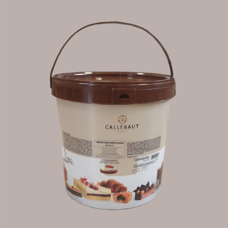 10 Kg Crema dell'Artigiano al Gusto di Cioccolato Bianco per Cottura Callebaut [543da03d]