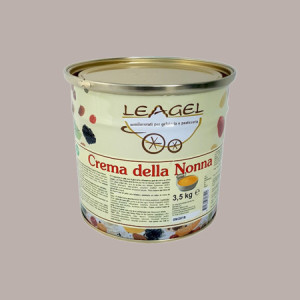 3,5 Kg Pasta Crema della Nonna al Limone Ideale per Gelato e Dolci Leagel [3567b1fb]
