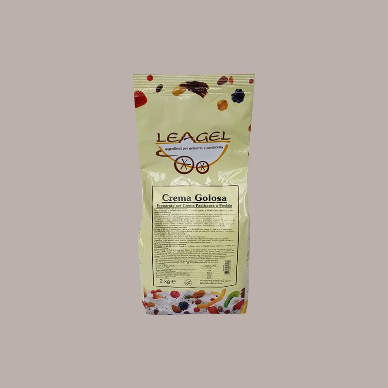2 Kg Preparato per Crema Pasticcera Pronta Golosa Preparazione a Freddo Leagel [2eaee5b6]