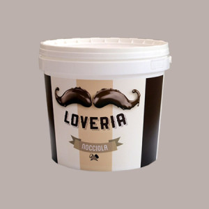 5,5 Kg Crema Spalmabile Loveria Gusto Nocciola Ideale per Gelato Yogurt Leagel [24ab9d98]