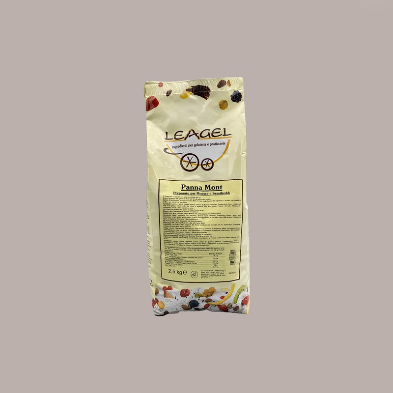 2,5 Kg Panna Mont preparato in Polvere ideale per Semifreddi Gelato Caldo Leagel [fea9762c]
