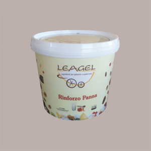 3,5 Kg Pasta Concentrata Rinforzo Panna per Gusto Fior di latte ideale per Gelato Leagel
