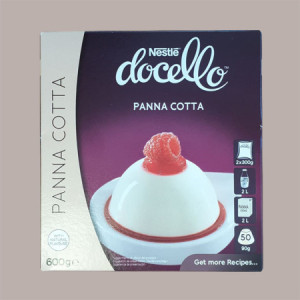 600 gr (50 Porzioni 90 gr) Preparato in polvere per Dessert Panna Cotta Docello Nestlè [460555b5]